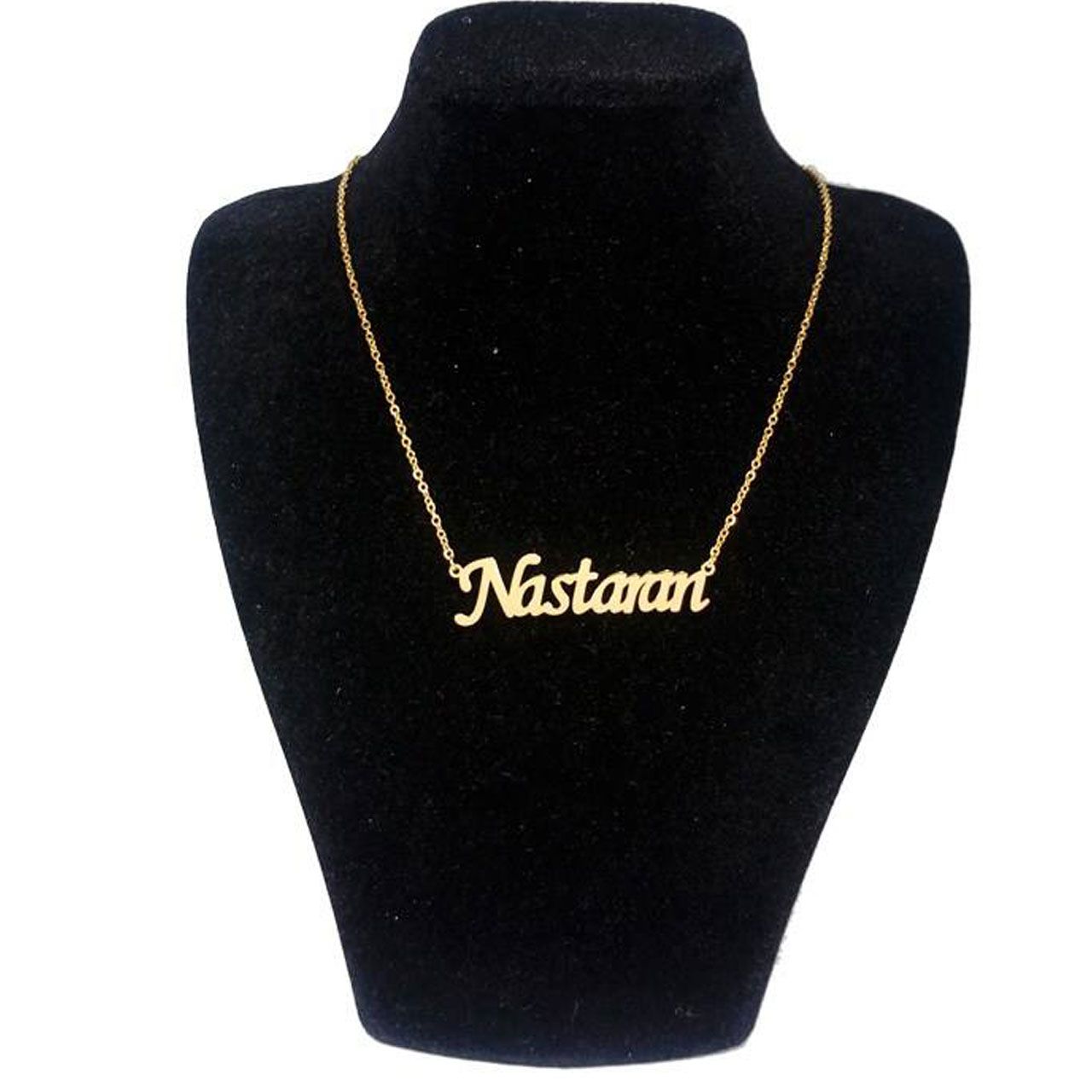 گردنبند نقره طرح نسترن کد 001 -  - 1