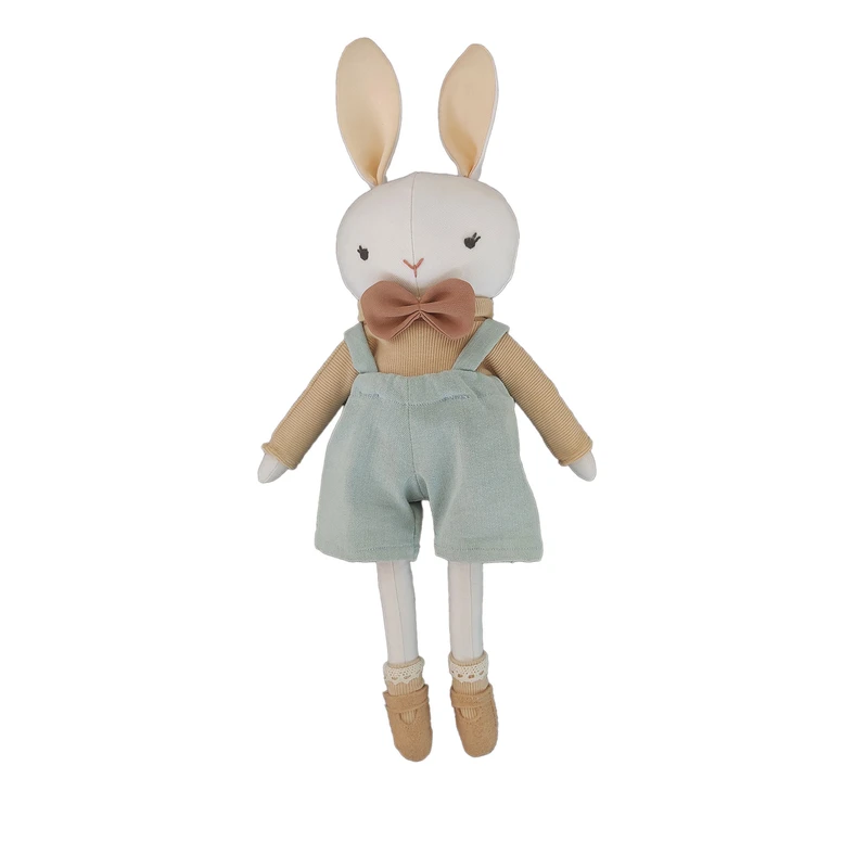 عروسک مدل پارچه ای طرح خرگوش زرنگ ارتفاع 38 سانتی متر