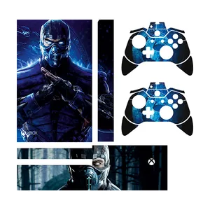 برچسب کنسول بازی ایکس باکس One S توییجین وموییجین مدل Subzero 02 مجموعه 5 عددی