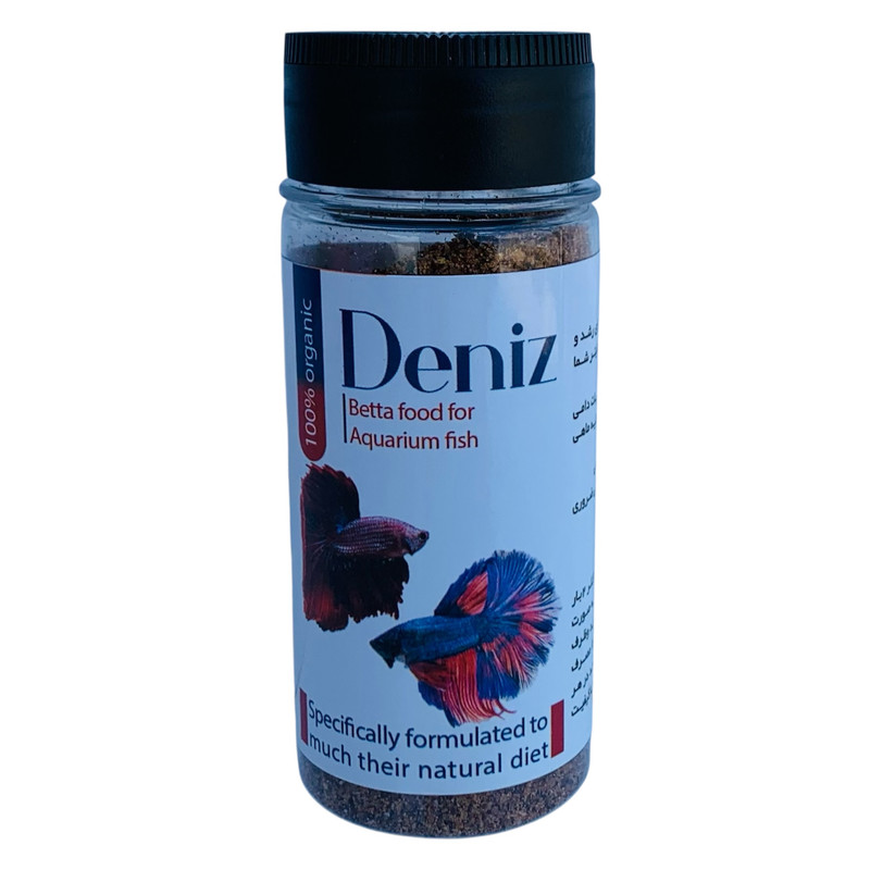 غذای ماهی اکواریوم دنیز مدل فایتر وزن 50 گرم