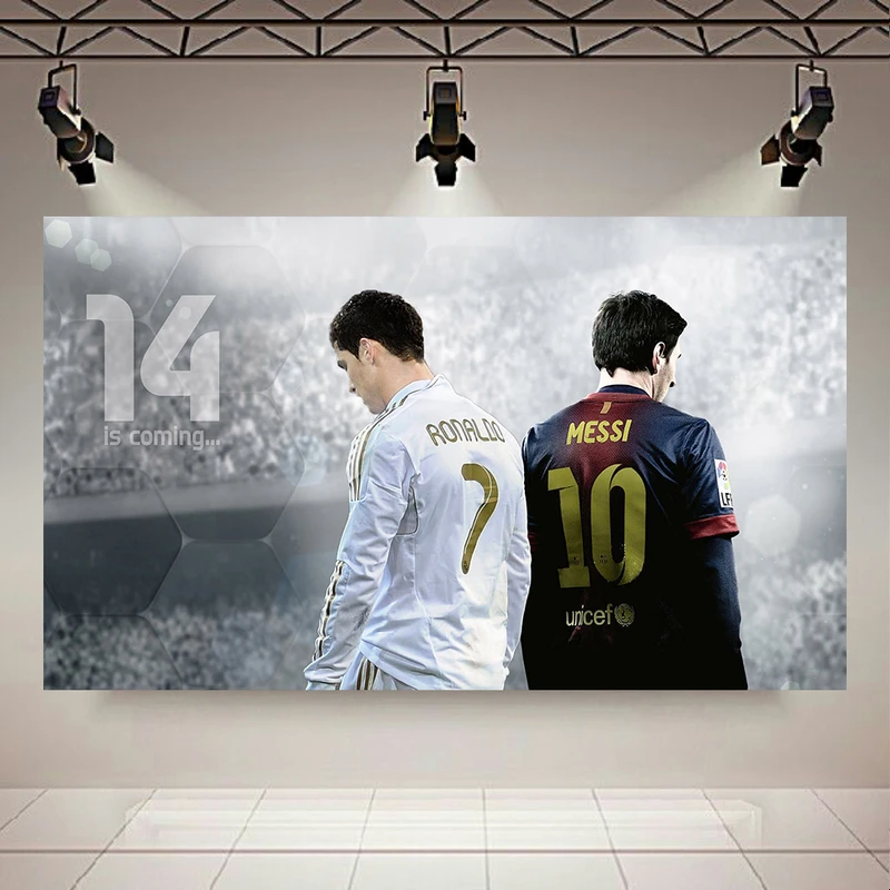 پوستر طرح فوتبال مدل ملاقات ستاره ها کد AR304878