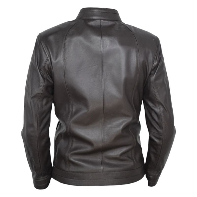 عکس شماره 53 : کت چرم مردانه چرمیران مدل شانون