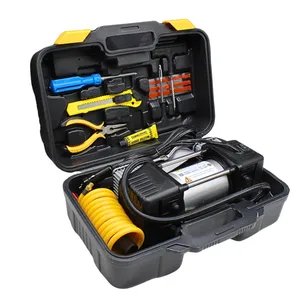 کمپرسور هوا 1500 وات آلفا مدل دوسیلندر صنعتی کد AL-10 مجموعه 10 عددی