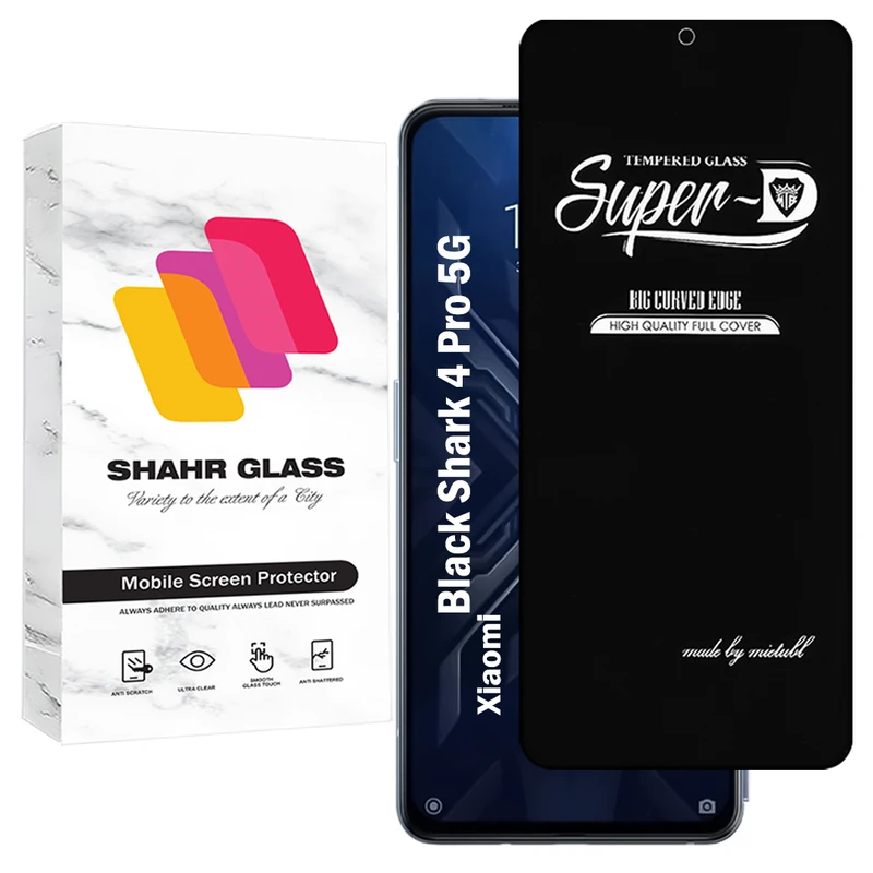 محافظ صفحه نمایش شهر گلس مدل SUPERDNSH مناسب برای گوشی موبایل بلک ویو Shark 4 Pro