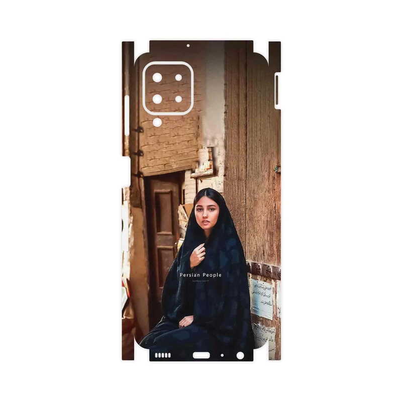 برچسب پوششی ماهوت مدل Portrait of an Iranian Woman-FullSkin مناسب برای گوشی موبایل سامسونگ Galaxy A22 4G