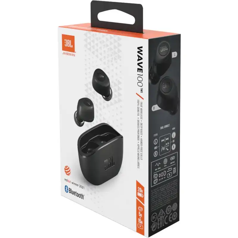 هندزفری بلوتوثی جی بی ال مدل MEH 100 CFR WVE