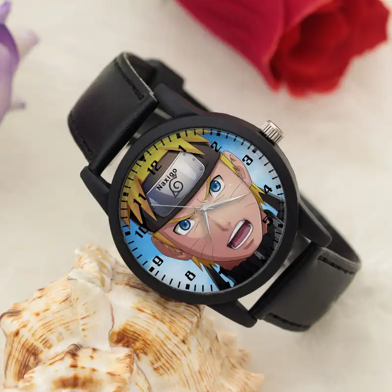 ساعت مچی عقربه ای ناکسیگو مدل Naruto کد LF6798