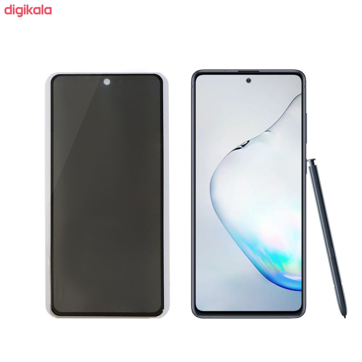 محافظ صفحه نمایش حریم شخصی مدل PR03st مناسب برای گوشی موبایل سامسونگ Galaxy Note 10 lite
