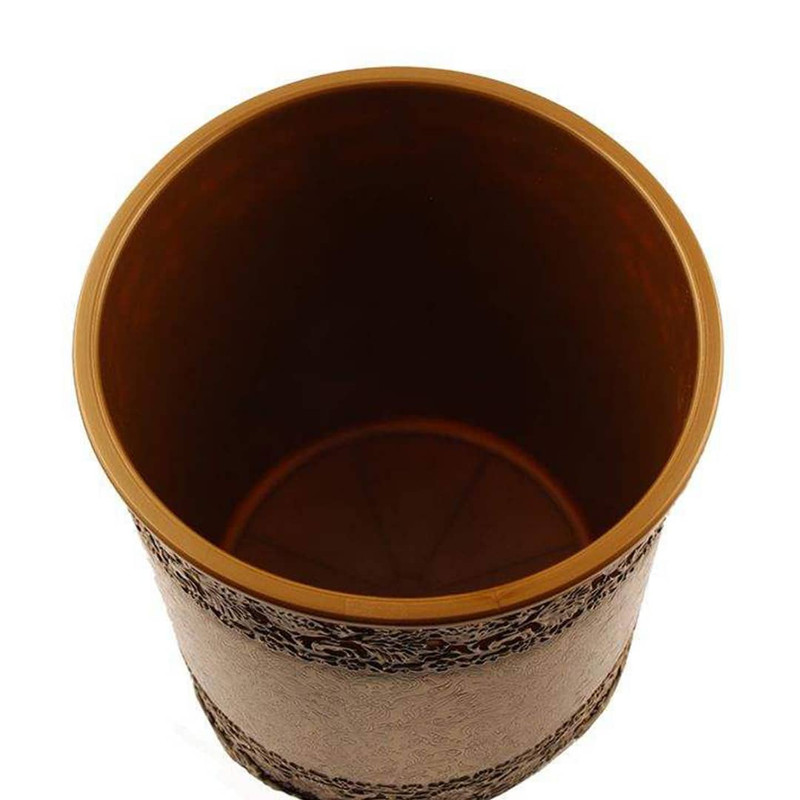 ست سطل و جای دستمال کاغذی دیانا مدل گرد 8A ست سطل و جای دستمال کاغذی دیانا مدل گرد 8A