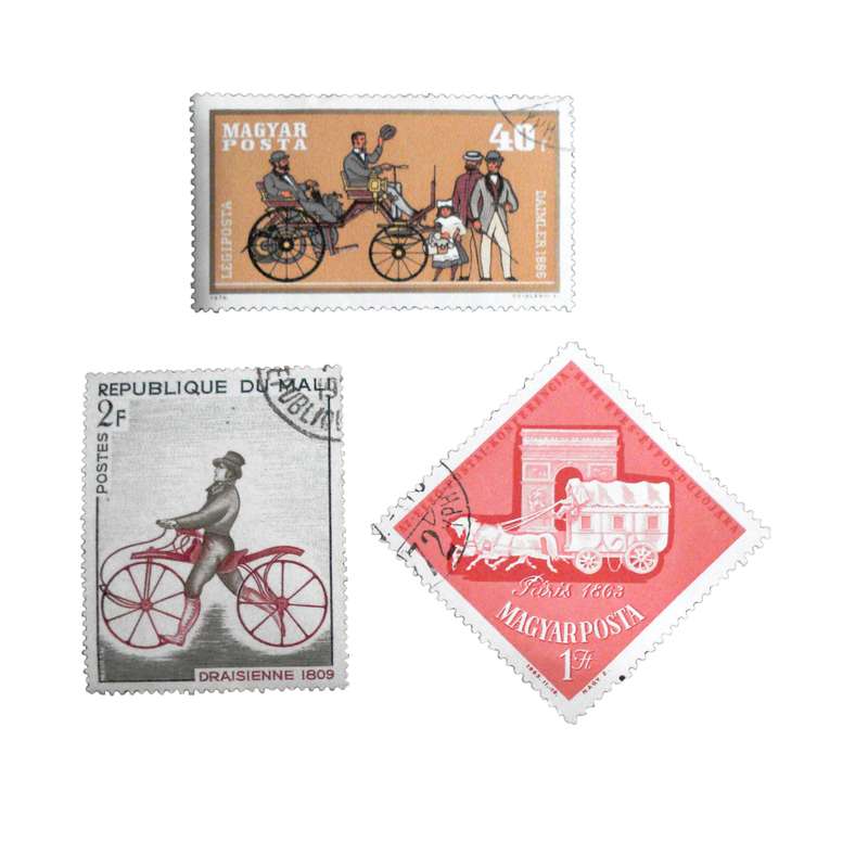 تمبر یادگاری مدل وسیله نقلیه کد DS1944 مجموعه 3 عددی