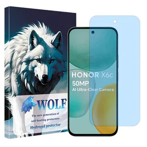 Wolf Tough model Matte anti-blue screen protector suitable for Honor X6c mobile phone