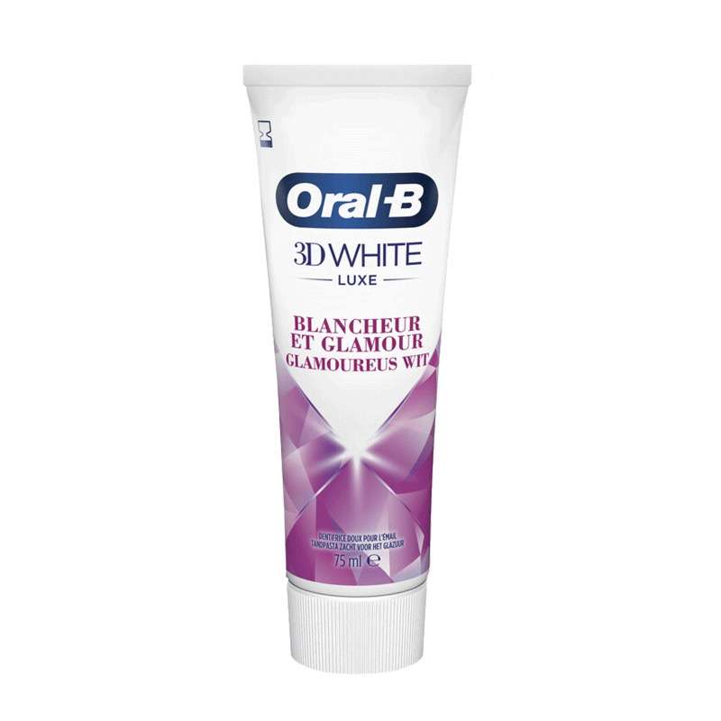 خمیر دندان اورال-بی مدل 3D white حجم 75 میلی لیتر خمیر دندان اورال-بی مدل 3D white حجم 75 میلی لیتر