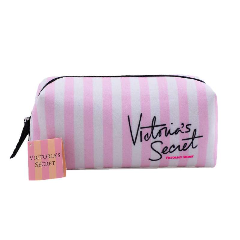 کیف لوازم آرایش زنانه ویکتوریا سکرت مدل پاپیون stripes