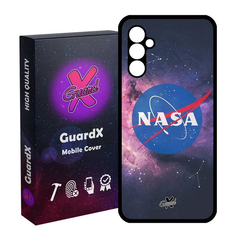 کاور گارد ایکس طرح Nasa مدل Glass10012 مناسب برای گوشی موبایل سامسونگ Galaxy A24/A24 4G/M34 5G