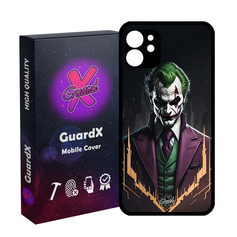 کاور گارد ایکس طرح Joker مدل Glass10611 مناسب برای گوشی موبایل اپل iPhone 11