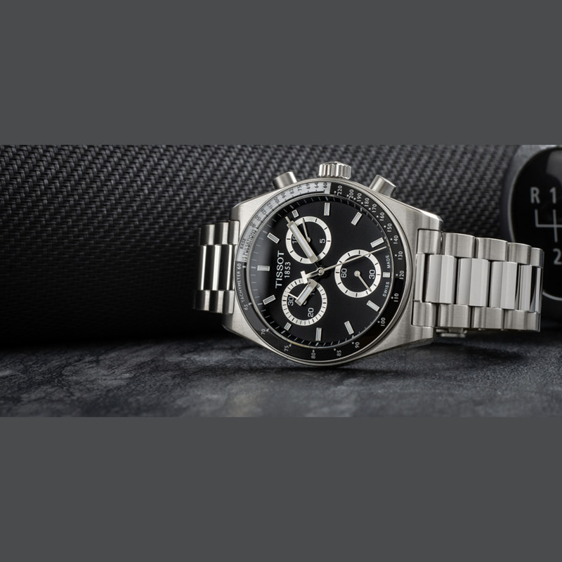 ساعت مچی عقربه‌ای مردانه کوارتز کرنوگراف تیسوت مدل T149.417.11.051.00