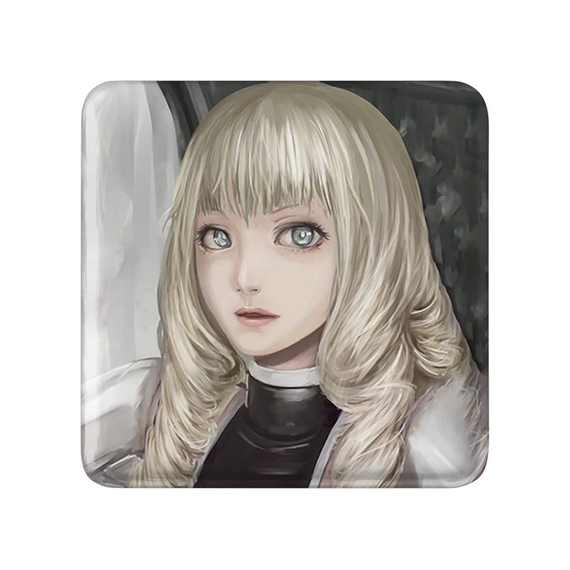 پیکسل خندالو طرح آناستازیا انیمه کلیمور مدل مربعی کد 33472