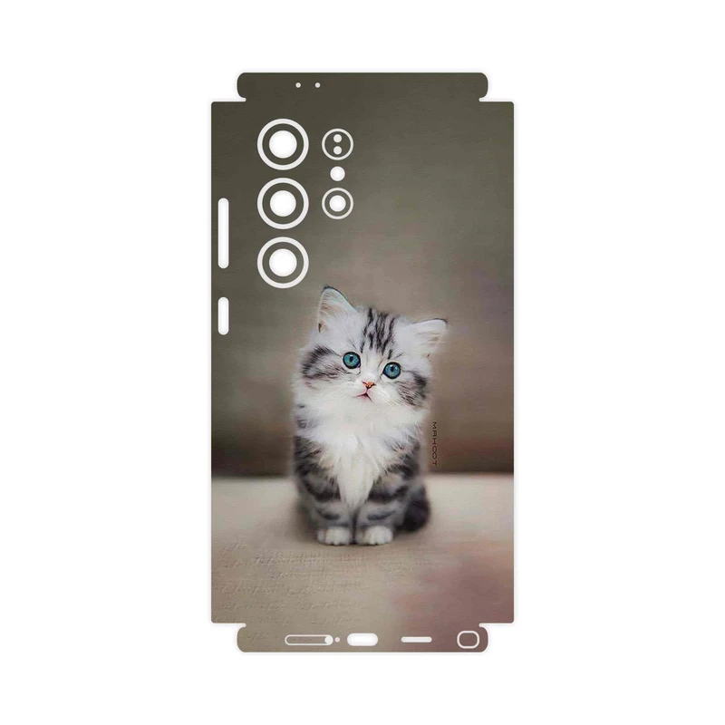 برچسب پوششی ماهوت مدل Cat_2-FullSkin مناسب برای گوشی موبایل سامسونگ Galaxy S24 Ultra
