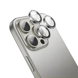 محافظ لنز دوربین گوف مدل رینگی مناسب برای گوشی موبایل اپل iPhone 16 Pro Max