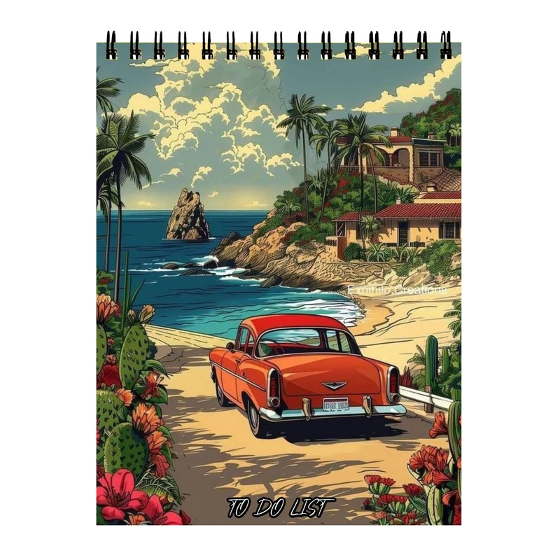 دفتر برنامه ریزی 60 برگ طرح منظره کد 734