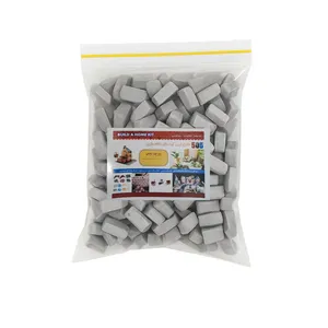 ساختنی 80 تکه 505 مدل آجر خانه سازی مینیاتوری کد Brk-505-80