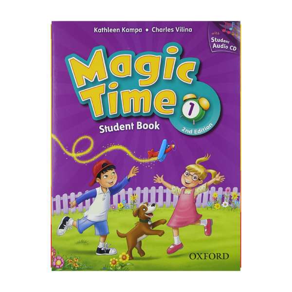 کتاب Magic Time 1 اثر Kathleen Kampa and Charles Vilina انتشارات Oxford کتاب Magic Time 1 اثر Kathleen Kampa and Charles Vilina انتشارات Oxford