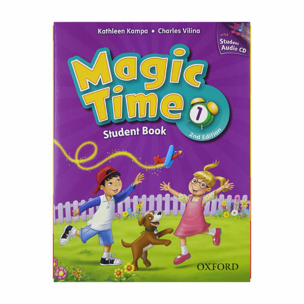 کتاب Magic Time 1 اثر Kathleen Kampa and Charles Vilina انتشارات Oxford کتاب Magic Time 1 اثر Kathleen Kampa and Charles Vilina انتشارات Oxford