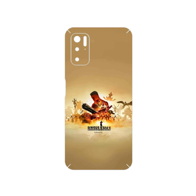 برچسب پوششی ماهوت مدل Serious Sam Game Series مناسب برای گوشی موبایل شیائومی Poco M3 Pro 5G
