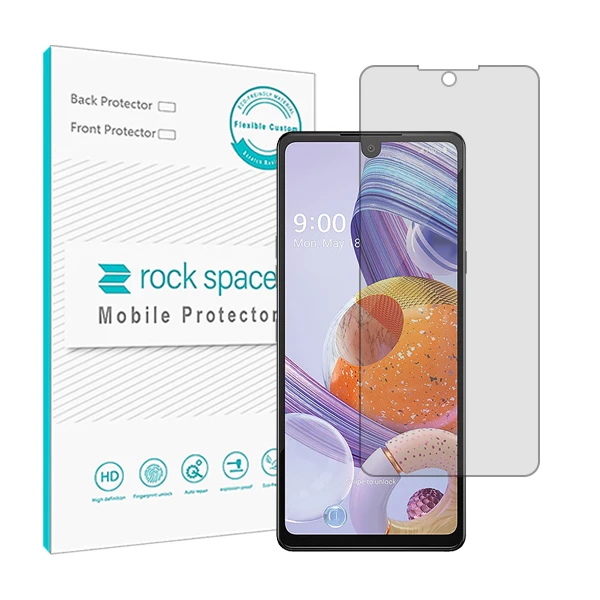 محافظ صفحه نمایش شفاف راک اسپیس مدل Hygel مناسب برای گوشی موبایل ال جی Stylo 6