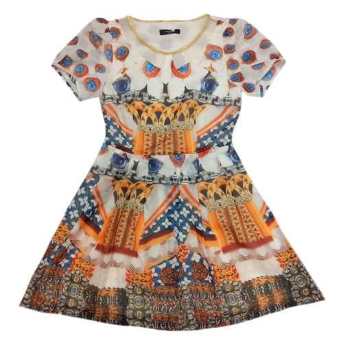 پیراهن زنانه مدل عروسکی ملک دخت