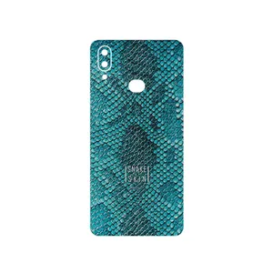 MAHOOT Blue Snake Skin Cover Sticker for Samsung Galaxy A10s