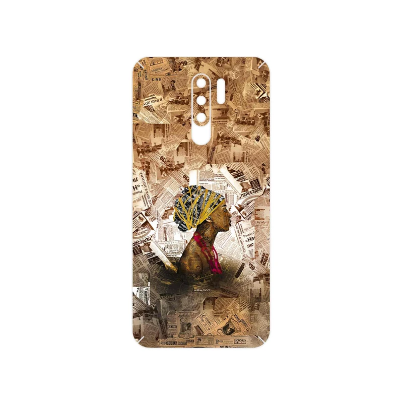 برچسب پوششی ماهوت مدل Collage of African Women مناسب برای گوشی موبایل شیائومی Redmi 9