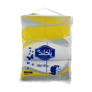دستمال توالت پاکلند مدلthe butterfly بسته 12 عددی	