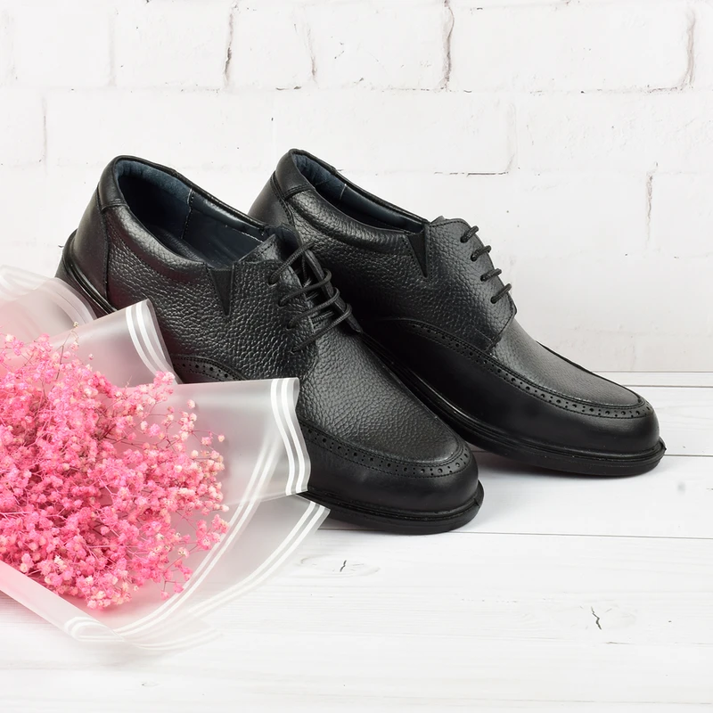 عکس شماره 6 : کفش مردانه مدل آرادیپو چرم طبیعی bk.1813