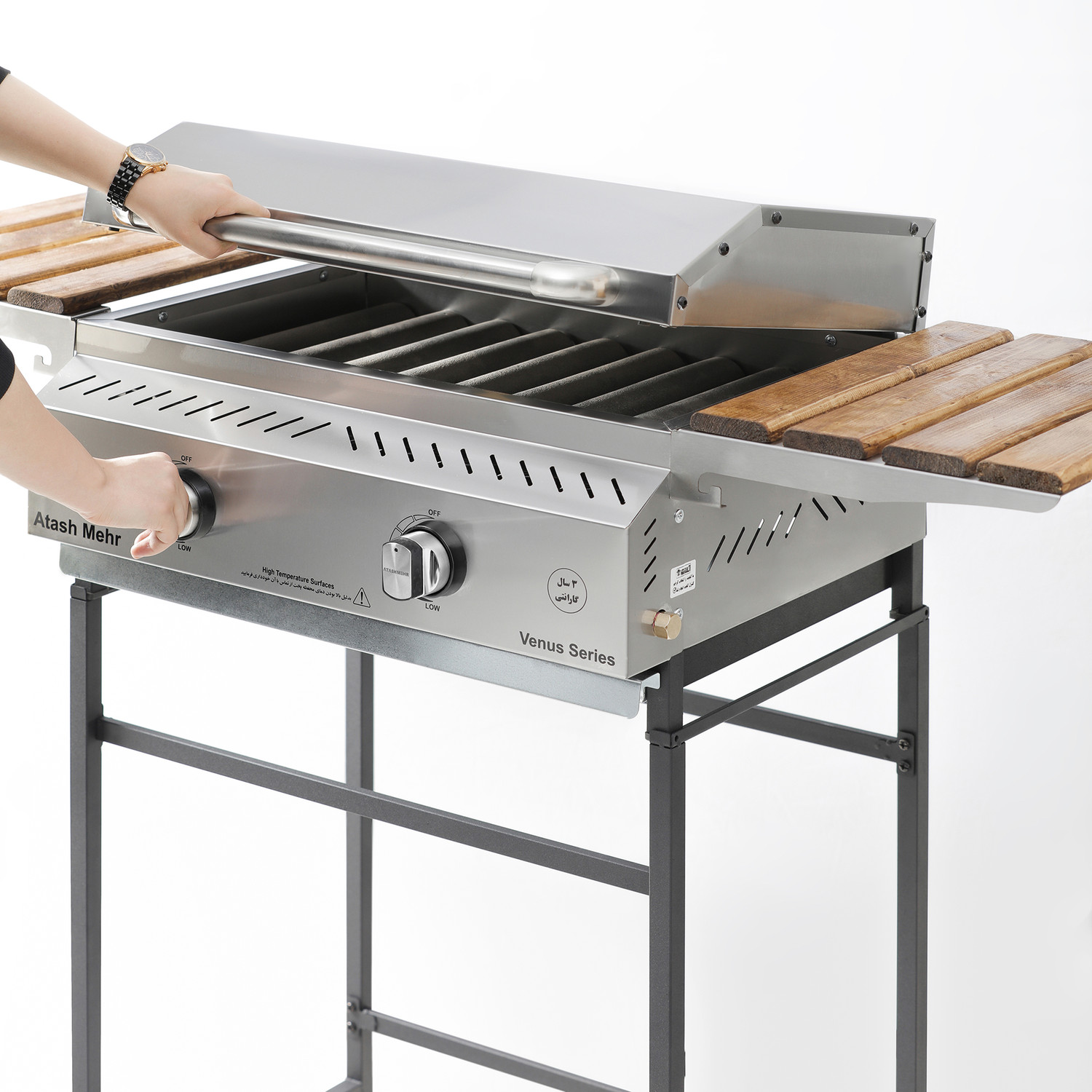 باربیکیو آتش‌ مهر مدل گازی آترا 60