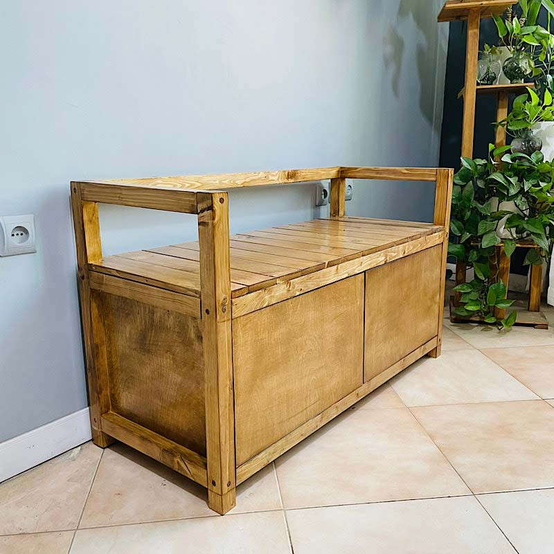 نیمکت روستیک دکور مدل FG200