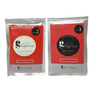 پدی ژل پدیکور گلاریس مدل strawberry وزن 35 گرم به همراه حلال