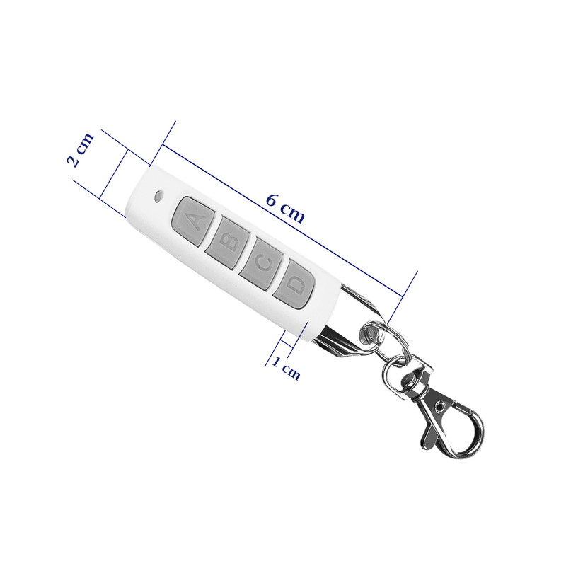 ریموت بلوتوثی دربازکن مدل قلمی pencil-whte کد 433 بسته 2 عددی