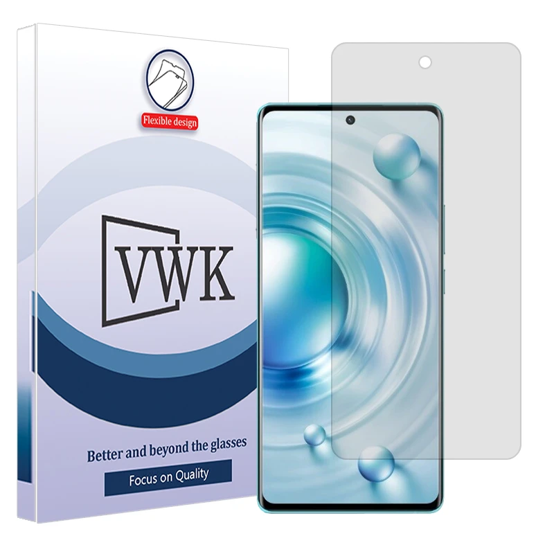 محافظ صفحه نمایش شفاف وی دبلیو کی مدل Tough مناسب برای گوشی موبایل ویوو X80 