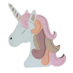 چراغ خواب اتاق کودک مدل یونیکورن