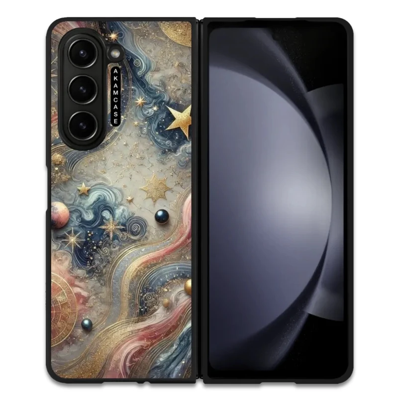 کاور آکام مدل AMC-WSGZFOLD5-STARS-5 مناسب برای گوشی موبایل سامسونگ Galaxy Z Fold 5