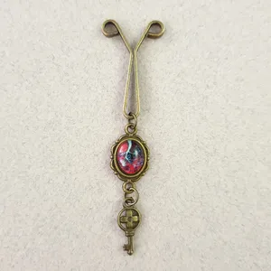 سنجاق روسری زنانه مدل درخت كد SF143-BS