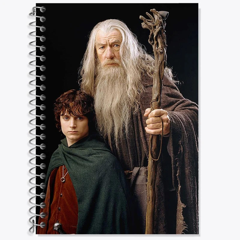 دفتر لغت 50 برگ خندالو مدل ارباب حلقه ها Lord of the Rings کد 4563