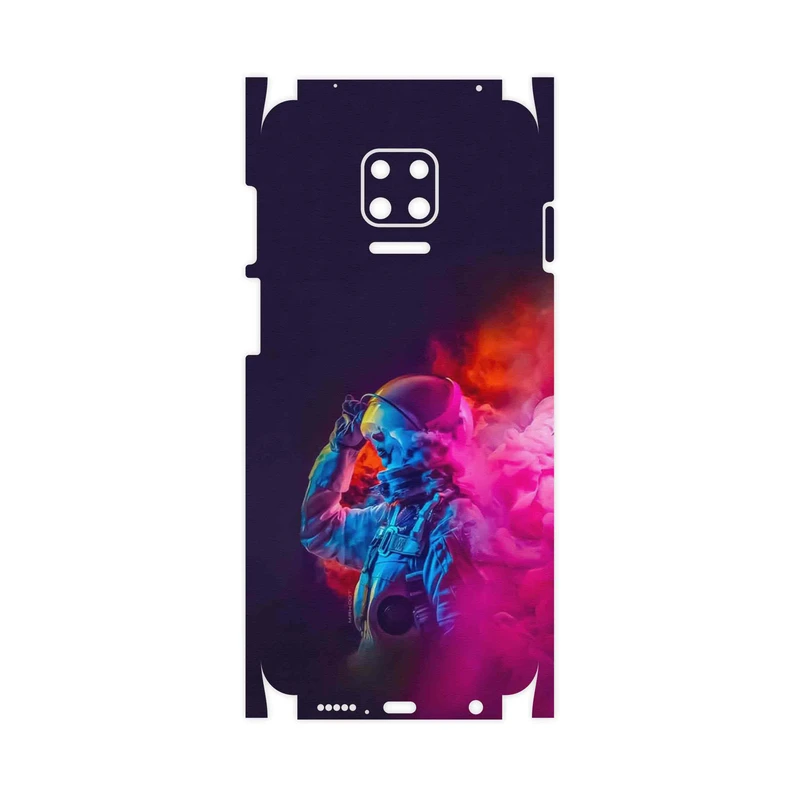 برچسب پوششی ماهوت مدل Smoke Rainbow Digital Art 1-FullSkin مناسب برای گوشی موبایل شیائومی Redmi Note 9S