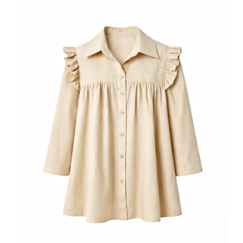 مانتو شومیزی زنانه مدل عروسکی