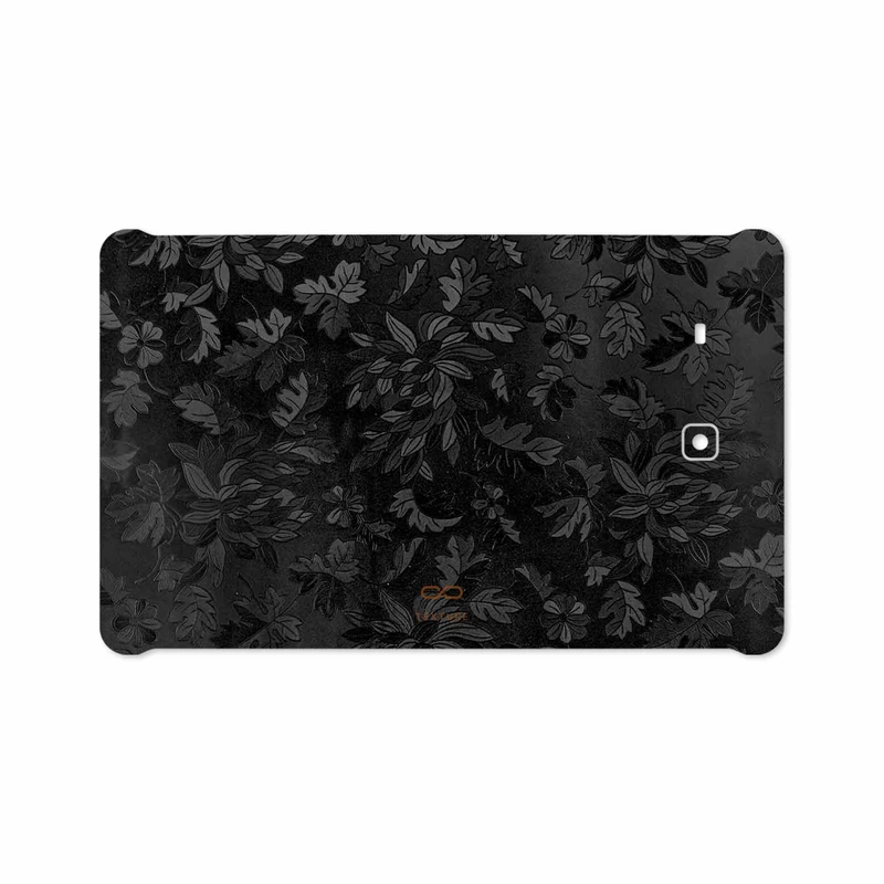 برچسب پوششی ماهوت مدل Black-Wildflower مناسب برای تبلت سامسونگ Galaxy Tab E 9.6 2015 T560