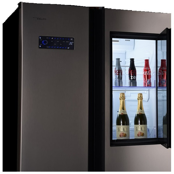 یخچال فریزر ساید بای ساید 32 فوت استیلون مدل INVERNO یخچال فریزر ساید بای ساید 32 فوت استیلون مدل INVERNO