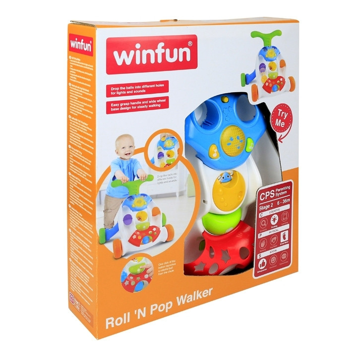 واکر کودک وین فان مدل ROLL N POP