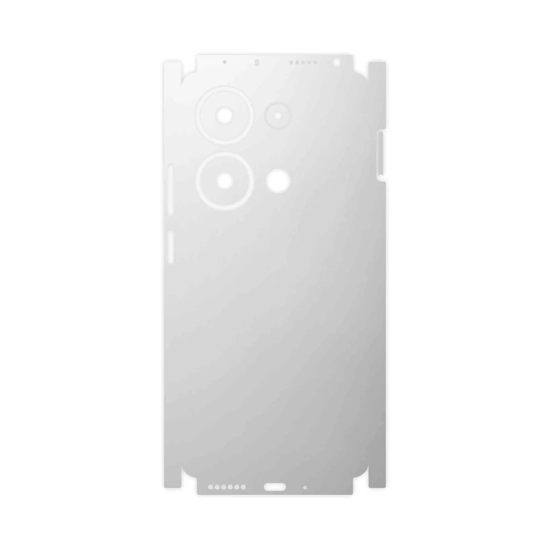 برچسب پوششی ماهوت مدل Matte-White-FullSkin مناسب برای گوشی موبایل شیائومی Redmi Note 13 Pro 4G