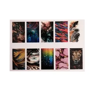 برچسب لنز ناخن مدل 055